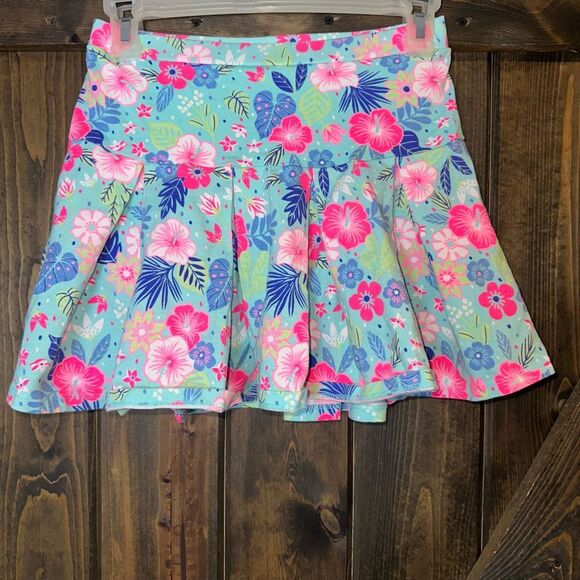 Tommy Bahama Floral Hawaiian Print Skort - Picture 1 of 5